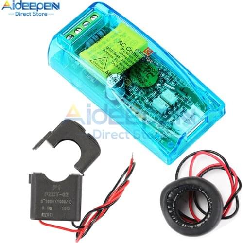 AC Digital Multifunction Meter Watt Power Volt Amp Current Test Module PZEM-004T For Arduino TTL COM2\COM3\COM4 0-100A 80-260V