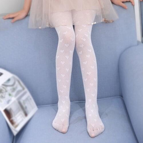 Children pantyhose thin kids girls dance tights summer breathable mesh high elasticity soft fashion casual pantyhose for girls