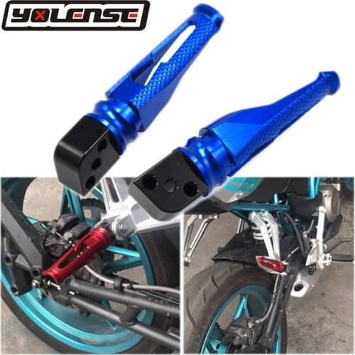 For YAMAHA MT-07 MT-09 MT-03 FZ-07 FZ-09 MT03 MT 07 09 03 Motorcycle CNC Aluminum Passenger Footrests Rear Foot Pegs pedal