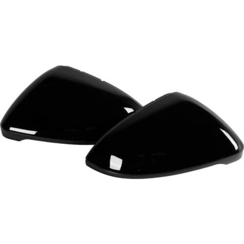Glossy Black Rearview Side Wing Mirror Housing Cover Fits for VW Golf MK7 2014 car styling accessories