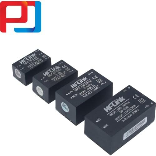 HLK-PM01 HLK-PM03 HLK-PM12 AC-DC 220V to 5V/3.3V/12V mini power supply module,intelligent household switch power supply module