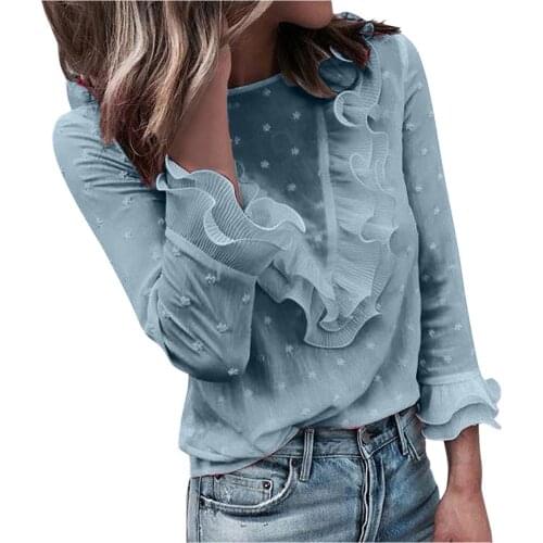 INMUMAX Button Down Blouses