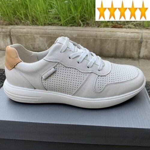 Breathable Black Sneakers Men Street Genuine Cow Suede Flat Luxury Lace Up Business Work Casual Shoes Zapatillas Hombre