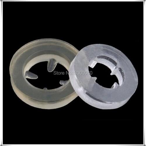 M6x10mmx2mm Non-slip Waterproof Four Corners Insulating Plastic Flat Gaskets Washers For Self Drilling Screw