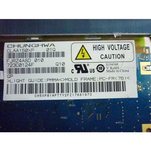 Original LM150X08; CLAA150XP01; HT150X02-100; LTM150XO-L01/L21 One-Year Warranty