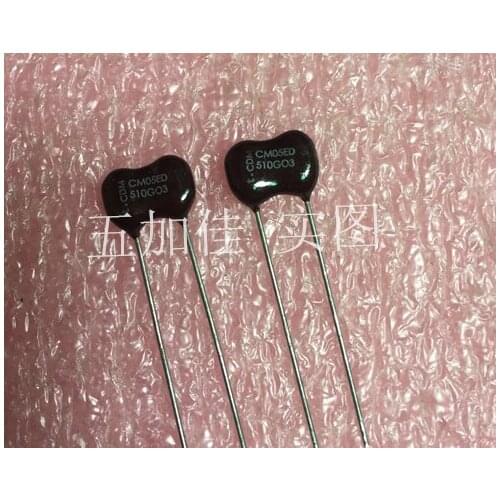 Original new 100% CM05ED510GO3 500V51PF 2% silver mica capacitor (Inductor)