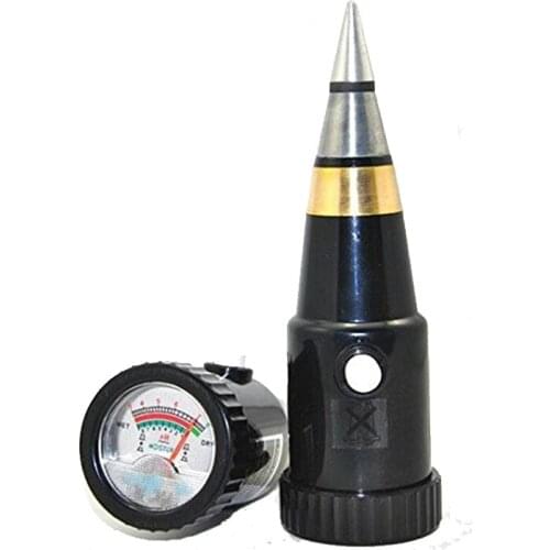 Soil pH Moisture Meter Tester Hydroponics Analyzer Long Water Quality Plants Humidity Soil Detector 3-8 pH,1-8 Moisture