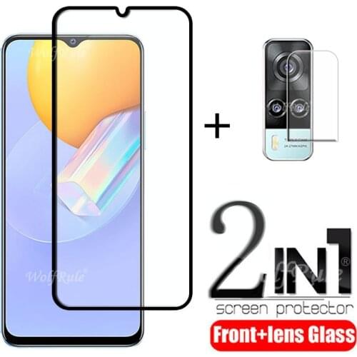Full Cover Glass For Vivo Y31 Glass For Vivo Y31 Tempered Glass Flim Protective Screen Protector For Vivo Y31 Lens Glass 6.58"