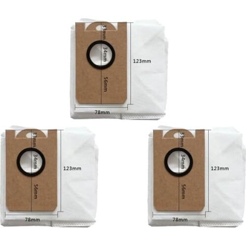 Dust Bag Robot Vacuum For Proscenic M7 MAX M7 PRO M8 / VIOMI VXVC11/Kyvol Cybovac S31 /Uoni V980 PLUS/Honiture Q6
