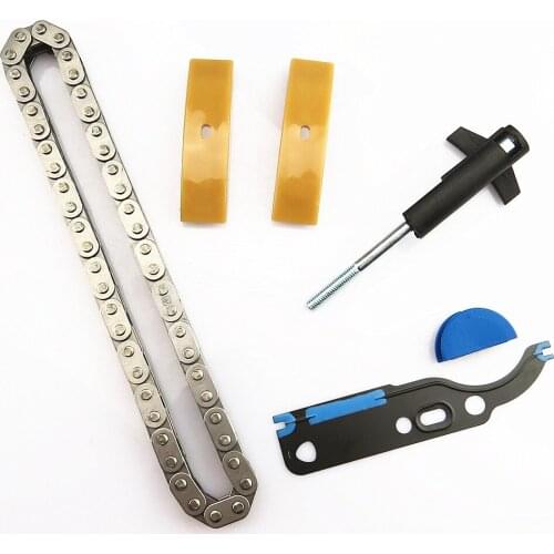 SCJYRXS Timing Chain Tensioners Slider Gasket Kit For Golf MK4 A4 A6 TT 058198217 VAG3366 06D109229B 058109229B 078109120