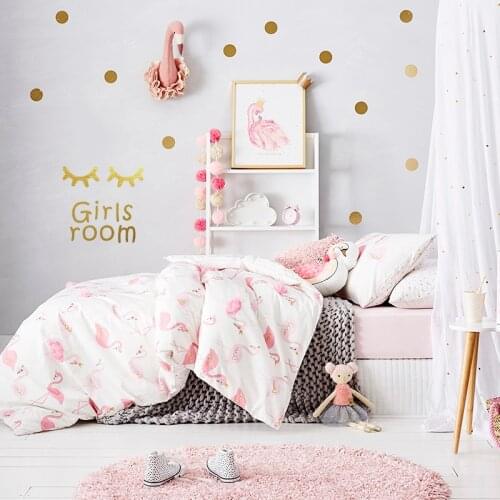 Nordic Environmentally Friendly Non-Woody Eyelash Wall Stickers Cartoon Kids Room Decoration Stickers Boys/Girls Bedroom Decor