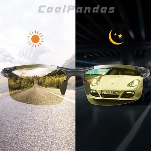 Top Aluminum Photochromic Sunglasses Men Polarized Driving Glasses Women Day Night Vision Reduce Glare Goggles zonnebril heren