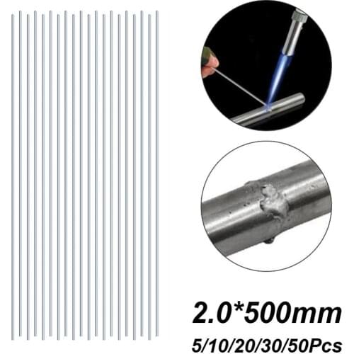 Welding Wires 5/10/20/30/50pcs 50cm 2.0mm Low Temperature Soldering Easy to Melt for Soldering Iron No Soldering Flux Required