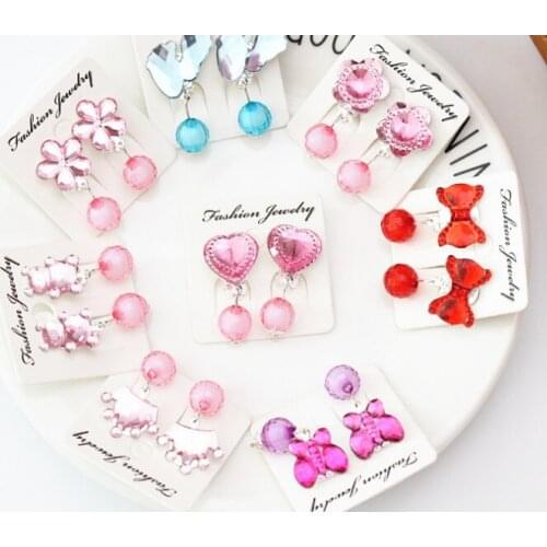 YVV109 925 pure silver love lady Earrings lovers Earrings