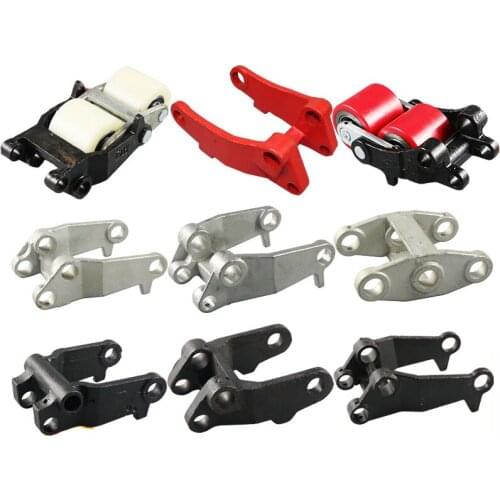 Forklift parts, manual hydraulic pallet truck, front wheel bracket assembly