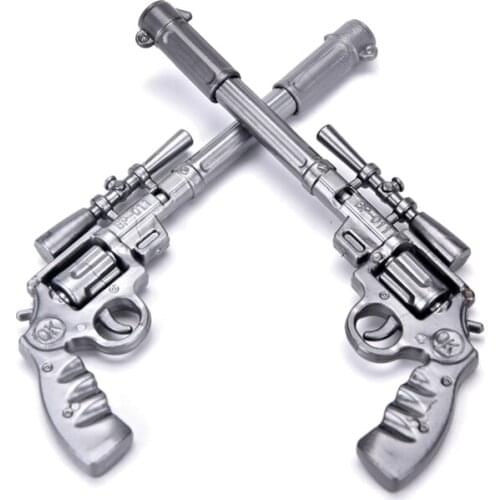 1 Pcs Roscoe Fiveshooter Gun Ballpoint Pen Novelty Stationery Cute Funny Kawaii Pens Canetas Rollerball Pen School Supplies