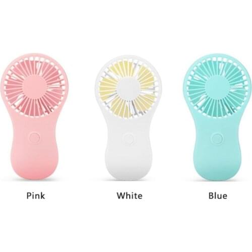 2021 Cartoon Handheld Fan Mini Portable Pocket Fan Cool Air Hand Held Travel Cooler Cooling Mini Fans Power By 3x AAA Battery