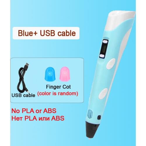 3D Pen DIY 3D Printer Pen Drawing Pens 3d Printing Best for Kids With PLA Filament Paiting Kids Design Christmas Birthday Gift
