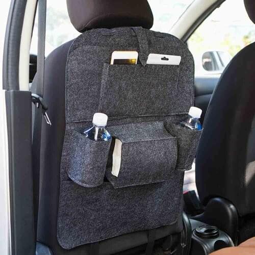Car Storage Bag Back Seat Multi-functional Organizer Protective Mats Child Anti-kick Car Anti-dirty Mat Car Seat Back Protectors