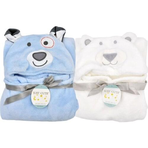 Panda Baby Bath Towel with Hood Dog Towel Newborn Shower Washcloth Bathrobe Baby Stuff for Newborns Wrap Blanket Quilts for Baby