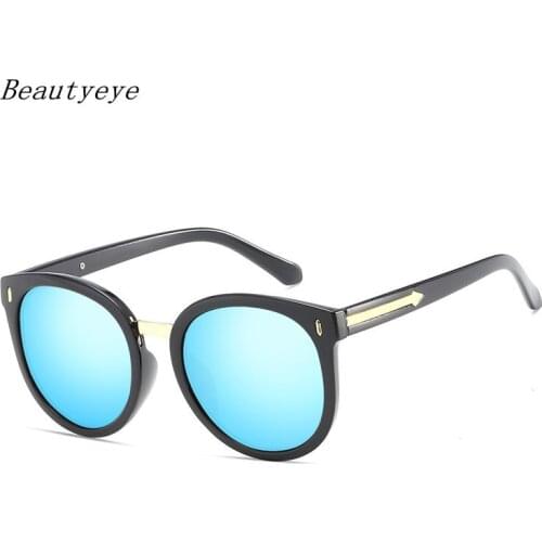 Beautyeye 2018 BRAND DESIGN Polarized Sunglasses Men and Women Arrow Cat Eye Sunglasses Metal Legs Shades Gafas de sol UV400