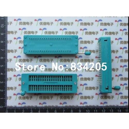 Free shipping 40P locking IC socket Chip base narrow-body connector