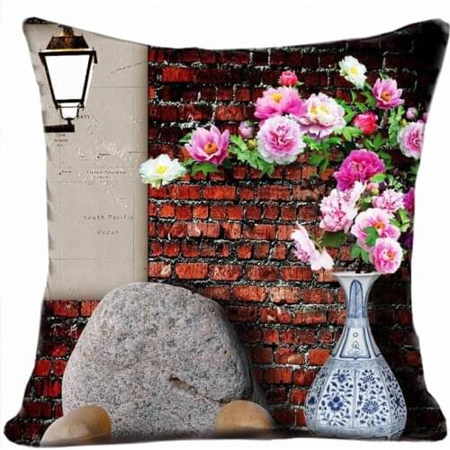 HD creative decoration painting pillow case