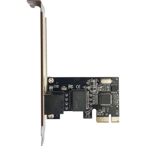 Gigabit Ethernet PCI-E Network Card PCI Express 10/100/1000M RJ45 LAN Adapter Converter For Desktop PC