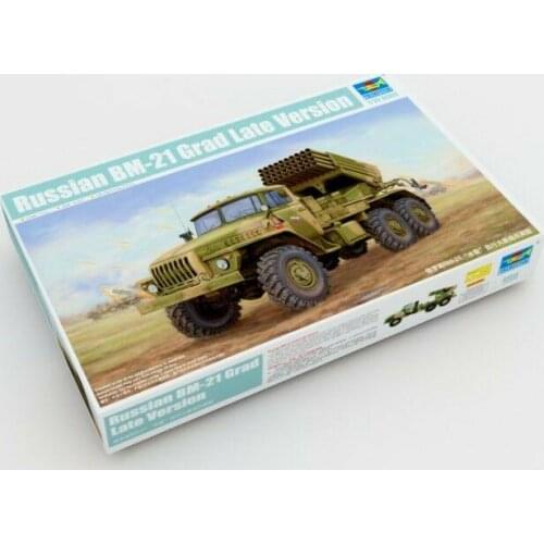 Trumpeter model 01014 1/35 Russian BM-21 HAIL MRL LATE Model Kit