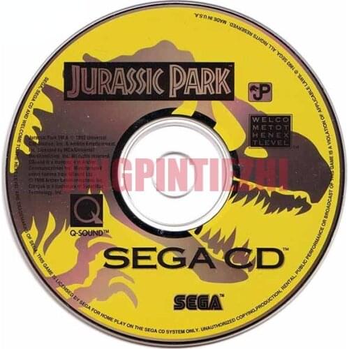 Car Stickers Vinyl Motorcycle Decal Car Window Body Decorative Jurassic Park Sega Personality Car Stickers