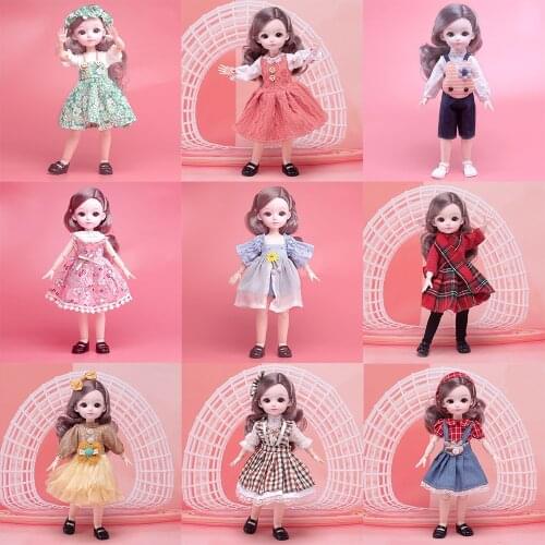 Bjd Doll Clothing Floral Dress 1/6 Big 6 Points Yosd Doll Clothes Cute Sundress Floral Skirt Doll Accessories For 12inch Dolls