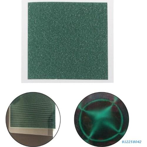 Magnetic Field Viewer Viewing Film 50x50mm Card Magnet Detector Pattern Display for Magnetic Surfaces with Degree of Convexity