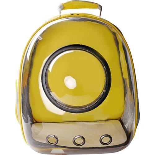 Cat transparent space bag pet bag go out portable shoulder space capsule pet backpack