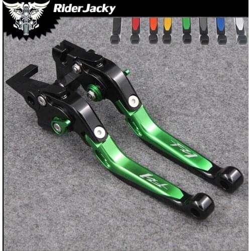 RiderJacky Folding Extendable Motorcycle Brakes Clutch Levers For Yamaha FZ 1 FZ1 FAZER 2006-2015 2009 2010 2011 2012 2013 2014