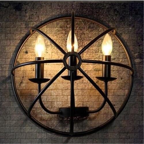 De Parede Vintage Coiffeuse Avec Miroir Sconce Lamp Indoor Modern Applique Murale Luminaire Wandlamp Wall Bedroom Light