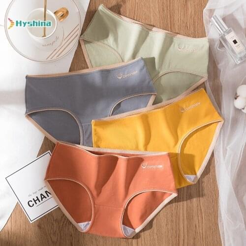 Womens Seamless Cotton Panties Underwear Graphene Antibacterial Inner Crotch Comfortable Mid-waist Briefs