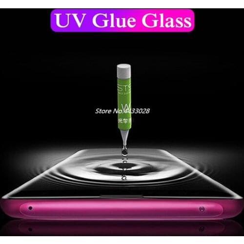 9D UV Liquid Nano Tempered Glass For SAMSUNG Galaxy S7 edge S8 S9 S10 Plus Lite Note 8 9 S10E Full Glue Cover Screen Protector