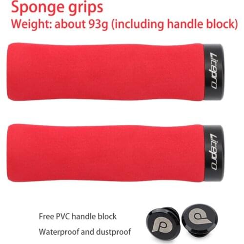 1Pair Cycling Bicycle Grips Outdoor MTB Mountain Bike Handlebar Grips Cover Anti-slip Strong Support Grips Bike Part