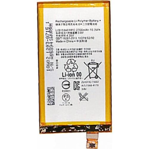2700mAh LIS1594ERPC For Sony Xperia Z5mini XA Ultra C6 F3216 F3212 F3213 F3215 S50 F3216XC Xmin High quality Replacement Battery