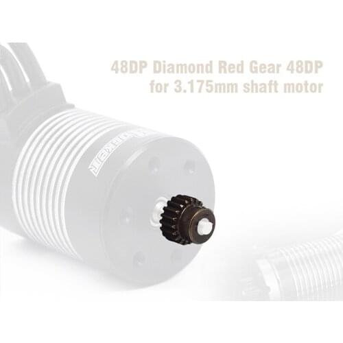 3PCS/lot SURPASS HOBBY 48DP 3.175mm 13T-35T Metal Pinion Motor Gear Set for 1/10 DIY RC Car Truck Spare Parts