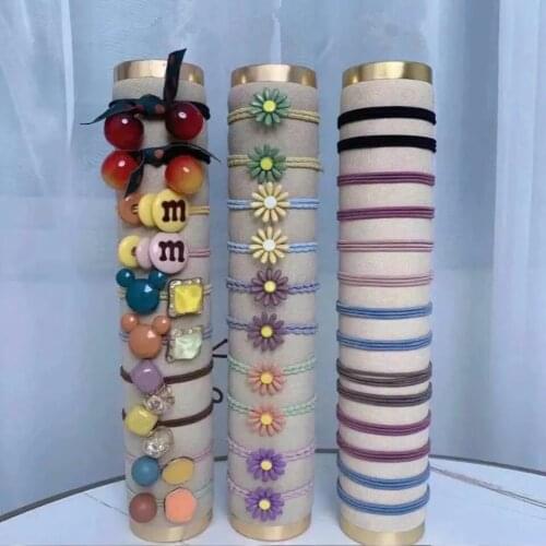 30PCS/Set Sweet Cherry Elastic Hair Rubber Band Women Ponytail Holder Scrunchies Gum Hair Ties Girls Headdress Hair Accessories