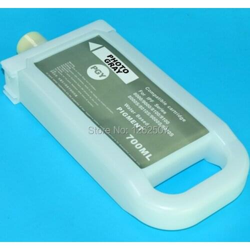 700ml 8colors 706 PFI-706 Refillable Ink Cartridges For Canon iPF9410s 9410S Large Format Printer Cartridges with chip