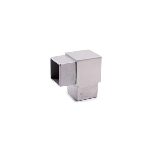 Freeshipping SUS 316L E4713 90 Degree Elbow For Square Railing for 42.4mm Pipe