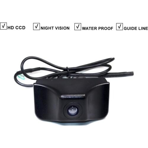 CCD Car Front View Camera For Jeep Cherokee 2016 2017 Vehicle Camera Night Vision Waterproof Wide Angle Logo Embedded Side View