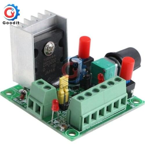 DC 15 - 80V Stepper Motor Driver Controller Speed Regulator Pulse Signal Generator module 2.5khz-68kHz DC15-80V
