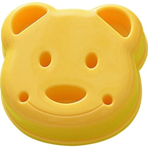 Little Bear Shape Sandwich Mold Bread Biscuits Embossed Cake Mold Maker DIY Mold Cutter Kitchen Breakfast Accessories Hot