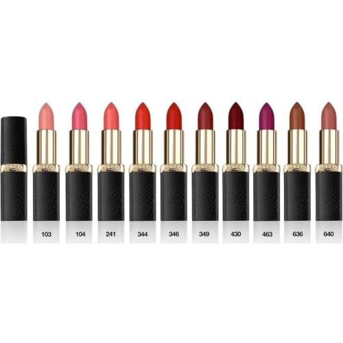Matte Lipsticks Loreal Paris Turkey China