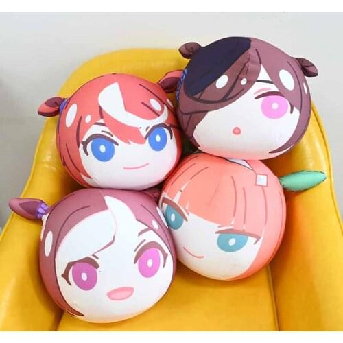 Anime Umamusume: Pretty Derby Special Week Dango Soft Plush Stuffed Sleep Pillow Doll Cosplay Toys Cartoon Sofa Cushion Gifts