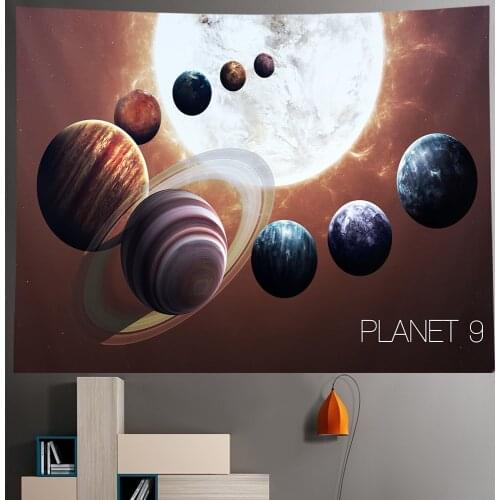 Universe Planet Mural Home Art Deco Tapestry Psychedelic Scene Bohemian Decoration Tapestry Sheets Sofa Blanket