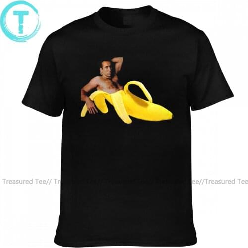 Nicolas Cage Tee Shirt Casual Short Sleeves 100 Cotton T Shirt Summer Graphic Tshirt Big Mens